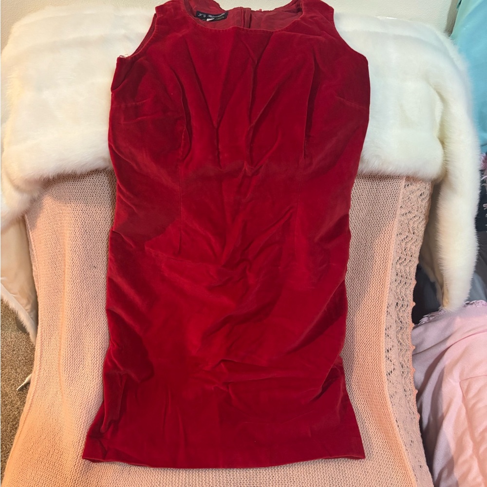 F. By Façonnable Vibrant Red Jacket